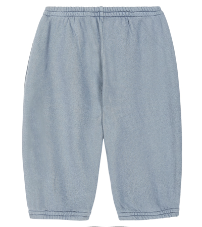 Shop Bobo Choses Baby Printed Cotton Jersey Sweatpants In Blue