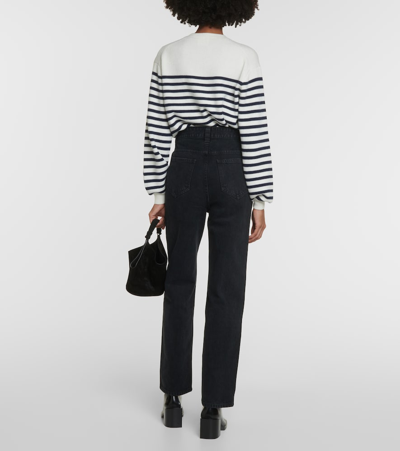 Khaite Abigail Jeans In Black