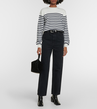 Khaite Abigail Jeans In Black