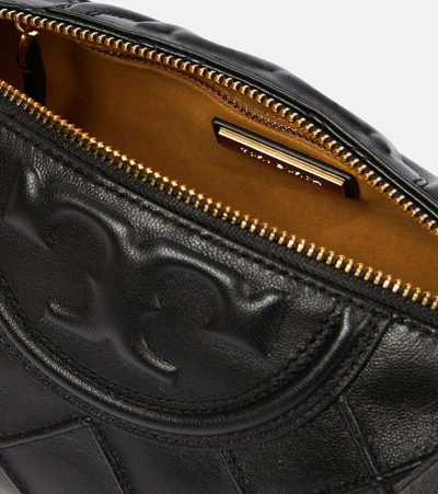 Fleming Soft Barrel Bag - Tory Burch - Leather - Grey Pony-style calfskin  ref.967113 - Joli Closet