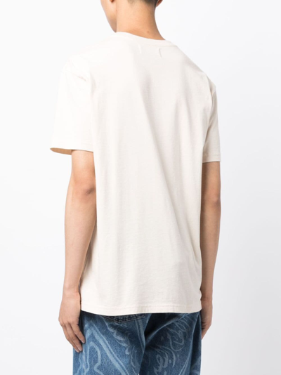 Vivienne Westwood White Crewneck T-shirt With Orb Logo Detail On The Front In Cotton Woman In White