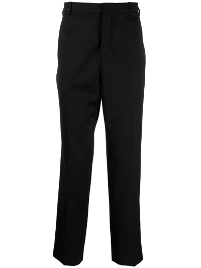 Shop Simone Rocha Straight-leg Tailored Trousers In Black