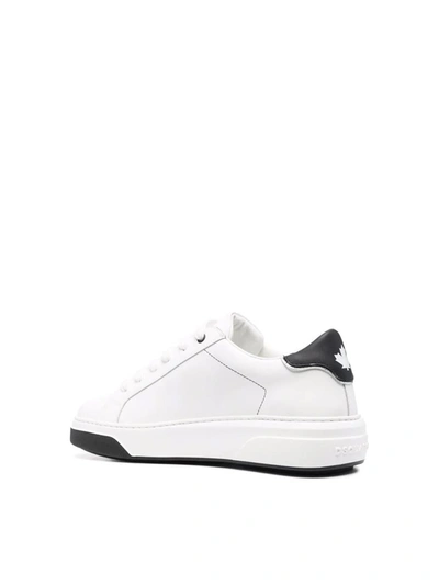 Shop Dsquared2 Low Top Sneakers Shoes In White
