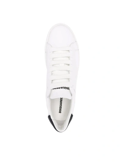 Shop Dsquared2 Low Top Sneakers Shoes In White