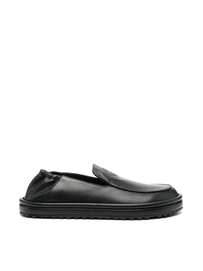 Shop Emporio Armani Loafers Shoes In Black