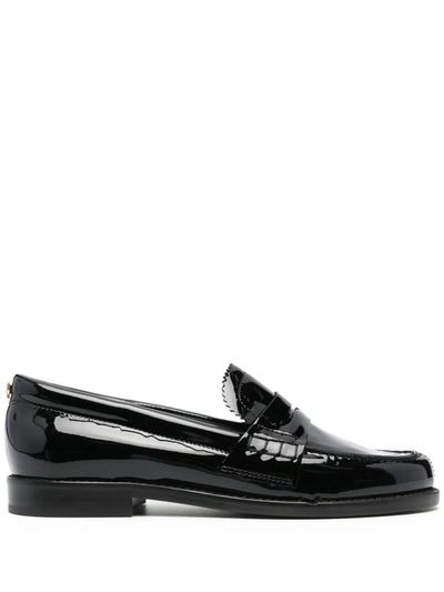 Shop Golden Goose Jerry Loafer Patent Upper Shoes In Black