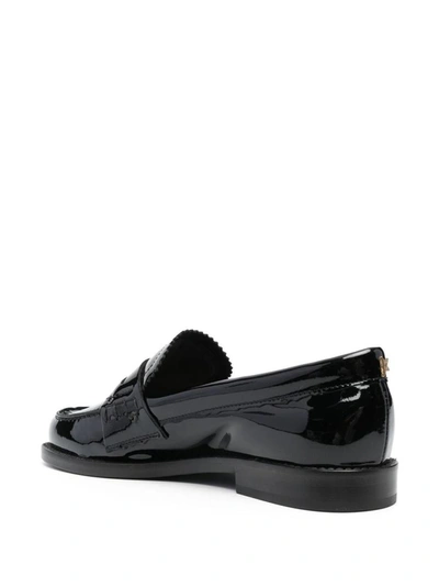 Shop Golden Goose Jerry Loafer Patent Upper Shoes In Black