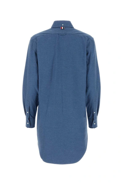 Shop Thom Browne Dress In Deepblue