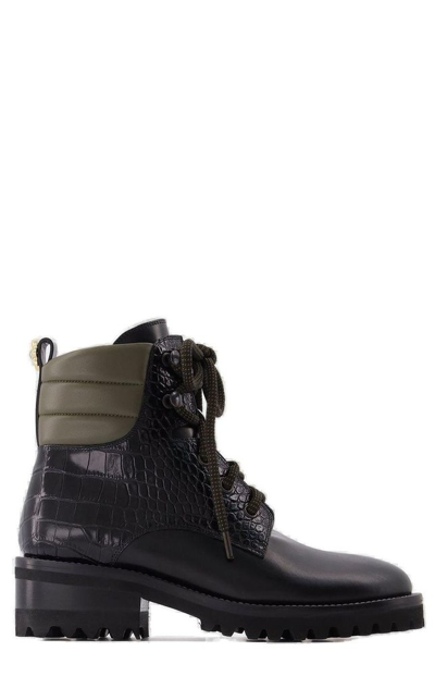 Shop Fabrizio Viti Dolomite Tread Boots In Black