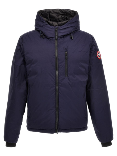 Shop Canada Goose 'lodge' Down Jacket In Blue