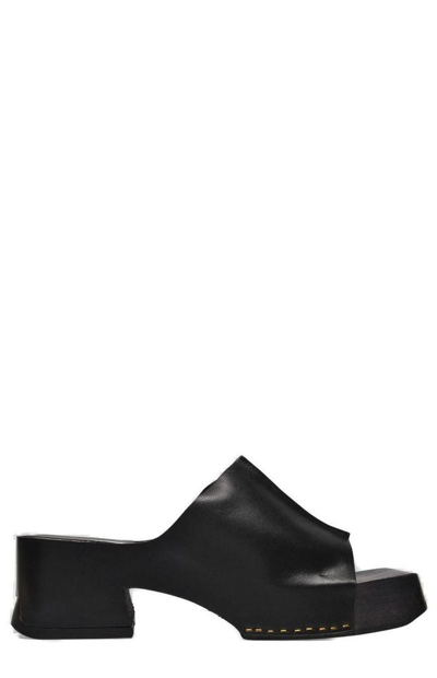 Shop Miista Eileen Raven Sandals In Black