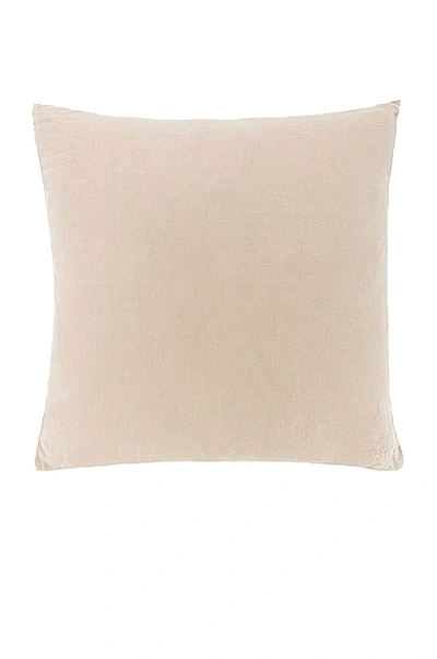 Shop Hawkins New York Simple Linen Pillow In Flax