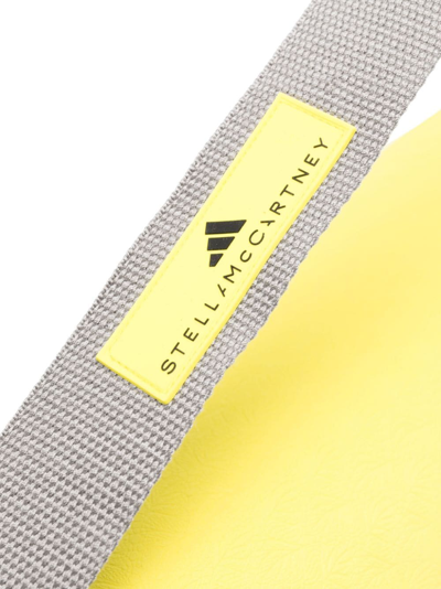 Adidas By Stella Mccartney Embossed Yoga Mat In Yellow