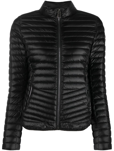 Shop Colmar Padded Zip-fastening Jacket In Black