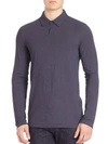 GIORGIO ARMANI Star Printed Long Sleeve Tee