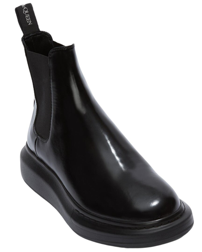 Shop Alexander Mcqueen Leather Boot