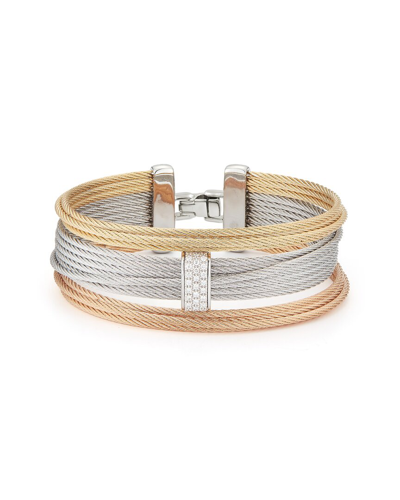 Alor Classique 18k 0.25 Ct. Tw. Diamond Bangle Bracelet