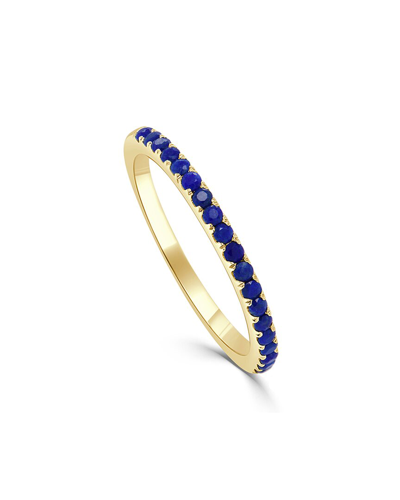 Sabrina Designs 14k 0.29 Ct. Tw. Lapis Half-eternity Ring