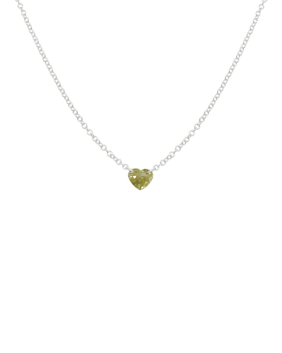 Shop Meira T 14k 0.34 Ct. Tw. Diamond Heart Necklace