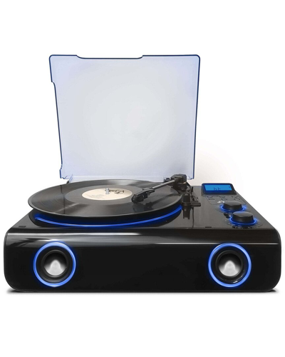 Shop Victor Audio Victor Beacon Hybrid 5-in-1 Turntable System With Bluetooth In Black
