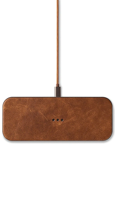 Shop Courant Catch 2 Classics Wireless Charger In Brown