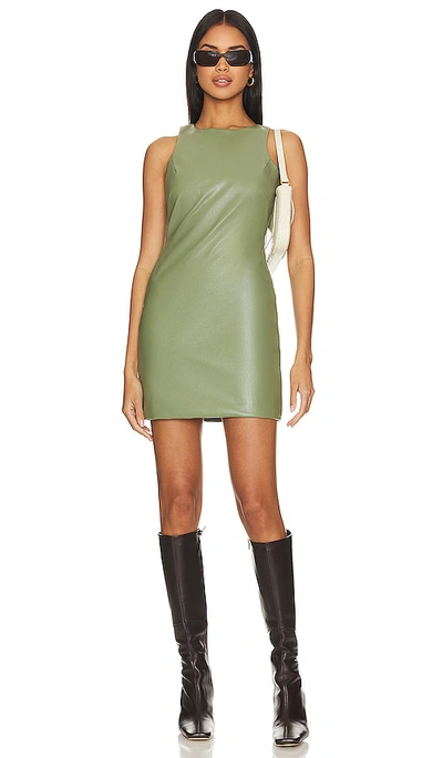Shop Lblc The Label Dio Dress In Olive