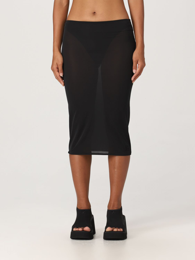 Courrèges Skirt  Woman Color Black In Black
