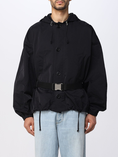 Shop Bottega Veneta Tech Nylon Jacket In Black