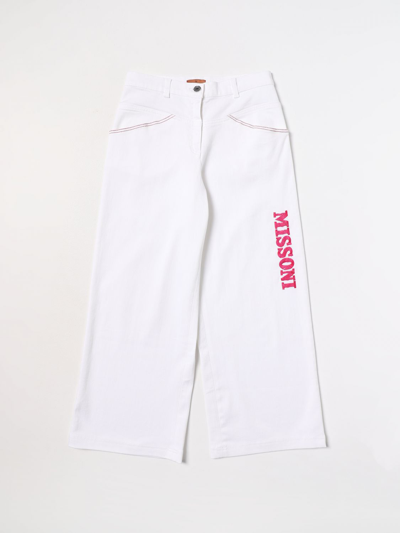 Shop Missoni Jeans In Cotton Denim In White