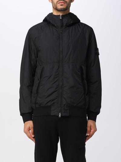 Shop Stone Island Jacket  Men Color Black