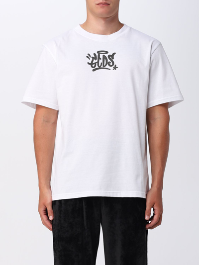 Shop Gcds T-shirt  Men Color White