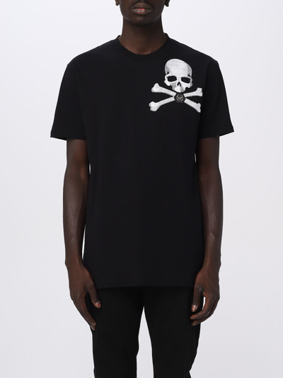 Shop Philipp Plein T-shirt  Men Color Black