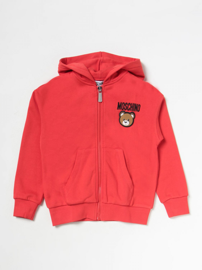 Shop Moschino Kid Sweater  Kids Color Red