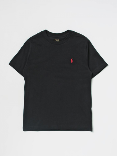 Polo Ralph Lauren T-shirt  Kids Color Black In Black