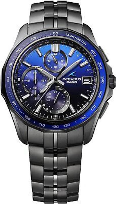 Pre-owned Casio [] Oceanus Watch [domestic Genuine Product] Manta Bluetooth Radio Solar Sap