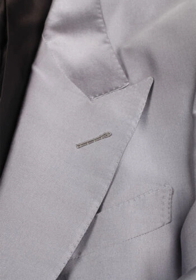 Pre-owned Tom Ford Shelton Silver Sport Coat Tuxedo Dinner Jacket Size 50 It / 40r ...