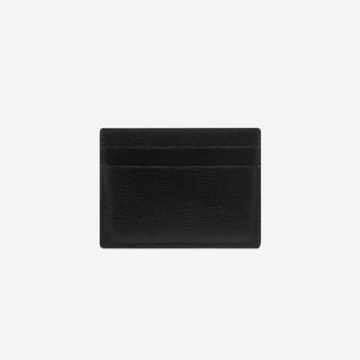 Shop Pre-owned Balenciaga Cash Card Holder Black - 5943091izi31090