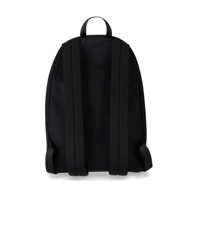 Shop Dsquared2 Be Icon Black Nylon Backpack
