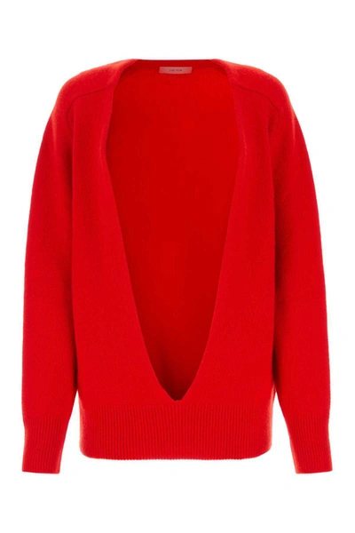 Shop The Row Knitwear In Red