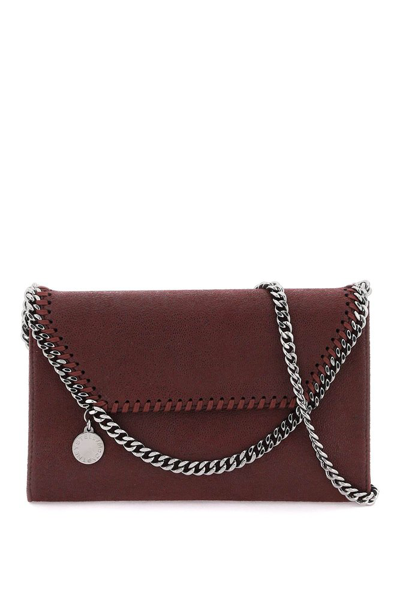 Shop Stella Mccartney Falabella Mini Shoulder Bag In Red