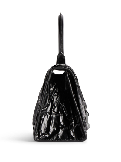 Shop Balenciaga Logo-plaque Tote Bag In Black
