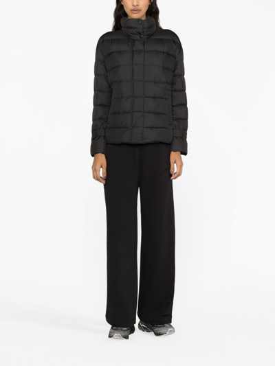 Woolrich Ellis Down Puffer Jacket In Black