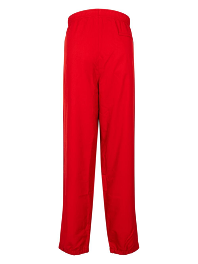 Shop Supreme X Lacoste Track Pants In Red