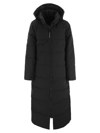 Shop Canada Goose Mystique Hooded Parka In Black