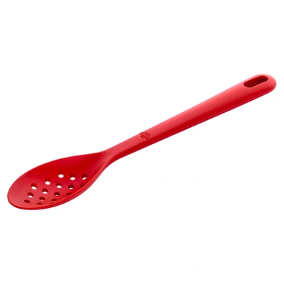 Shop Ballarini Rosso Silicone Skimming Spoon In Red