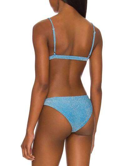 Mikoh Taga 2-piece Bikini In Lurex Bermuda In Multi