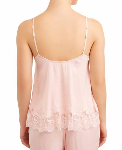 Shop Josie Fairytale Satin V-neck Cami Pajama In Pink
