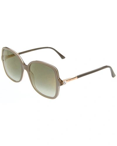 Shop Jimmy Choo Women's Judy/s 57mm Sunglasses In Brown