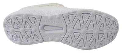 Plein Sport White Polyester Runner Becky Sneakers In White