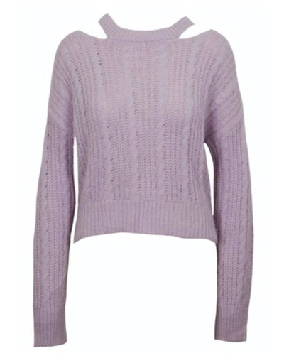 Shop Lucy Paris Daisy Top In Lilac In Purple